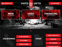 Tablet Screenshot of motounited.com